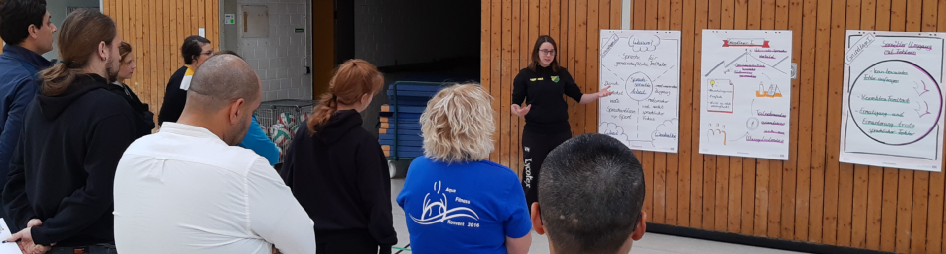 Theorie-Einheit im Rahmen der Fortbildung "Integration durch Sport"