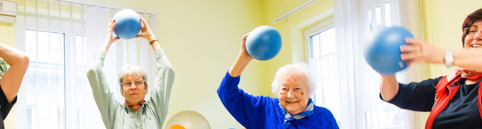 Sport in einer Senior*inneneinrichtung